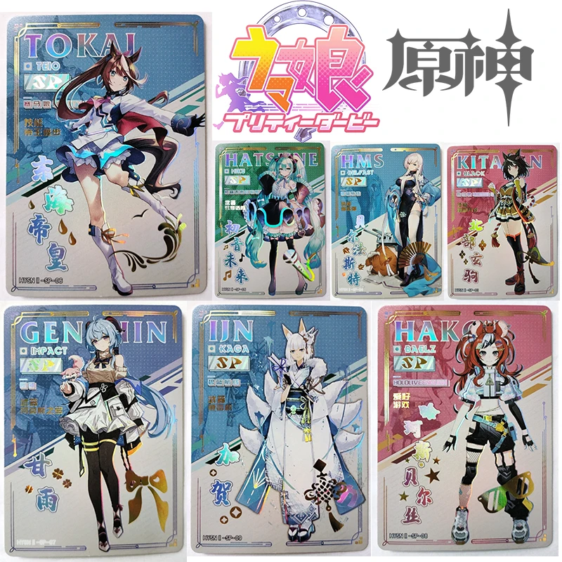 

Goddess Story Spu Hatsune Miku Yae Miko Kita-san Blake Preti Derby Ganyu Christmas Birthday Gift Boys Anim Collection Card