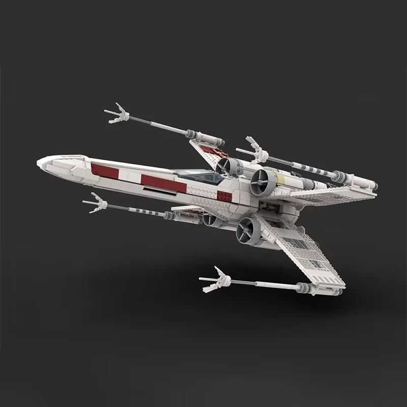 Nieuwe creatieve beroemde vechter film X-wing shuttle model Diy creatief vliegtuig kinderspeelgoed verjaardagscadeautjes volwassen vakantie cadeau c