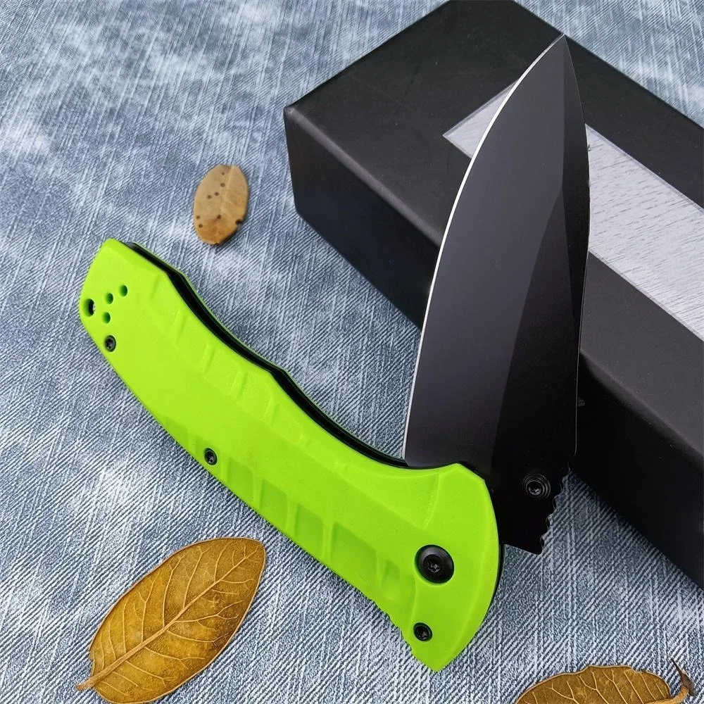 Turret 980 EDC BM Tacitcal Folding Hunting Knife Wilderness Self Defense Flipper Knives Multifunctional Camping Combat Tool