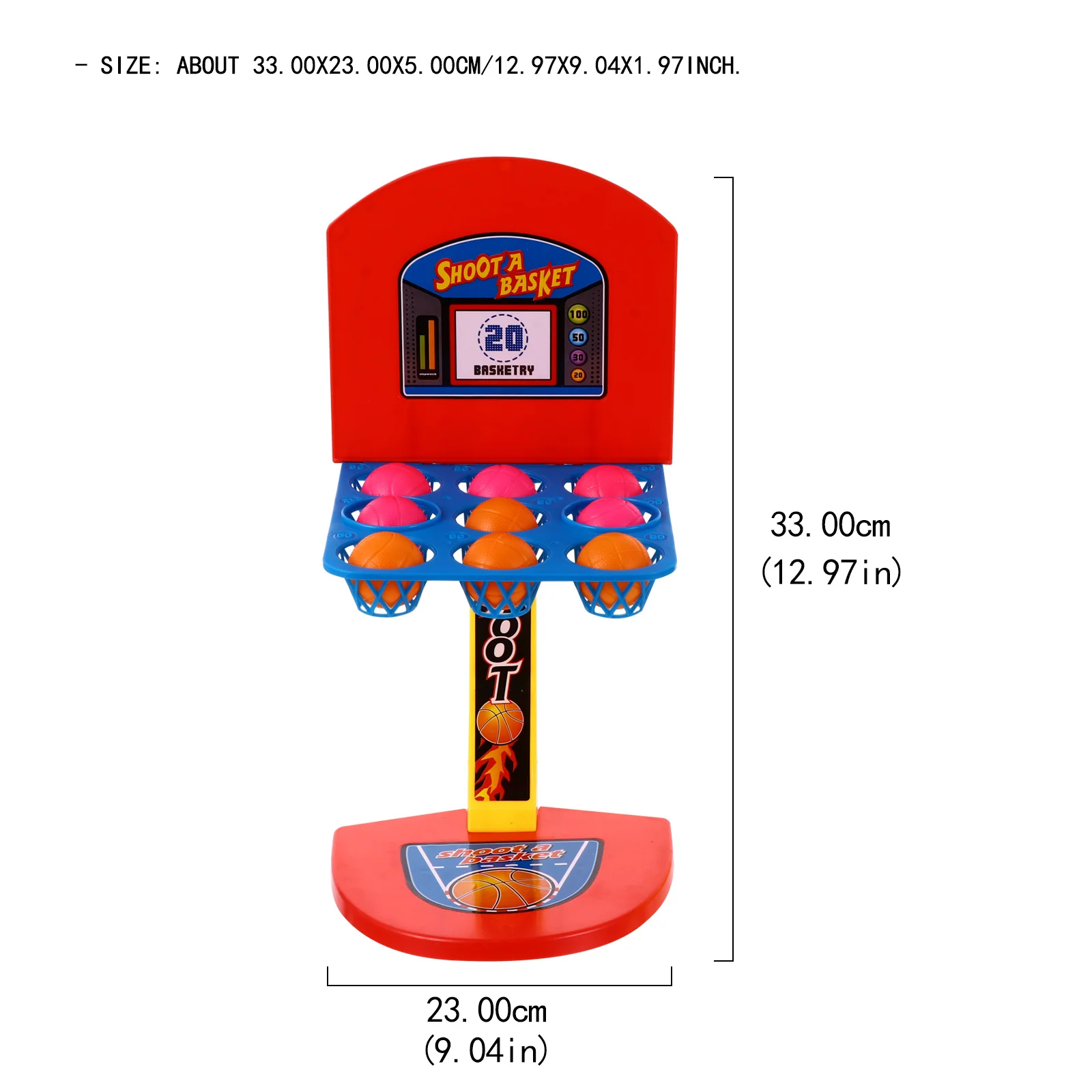 1 conjunto engraçado jogo interativo de basquete educacional brinquedos de mesa design colorido aprendizagem precoce presente esportivo para crianças