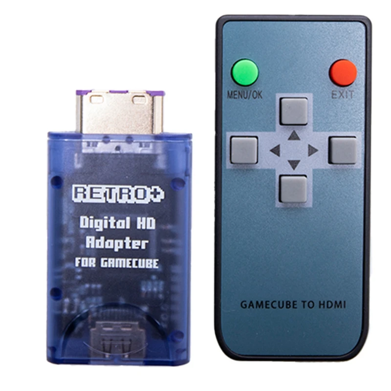 Retroplus Tech Digital -Compatible Adapter For Nintendo Gamecube -Compatible Line Doubler For NGC Converter Easy Install