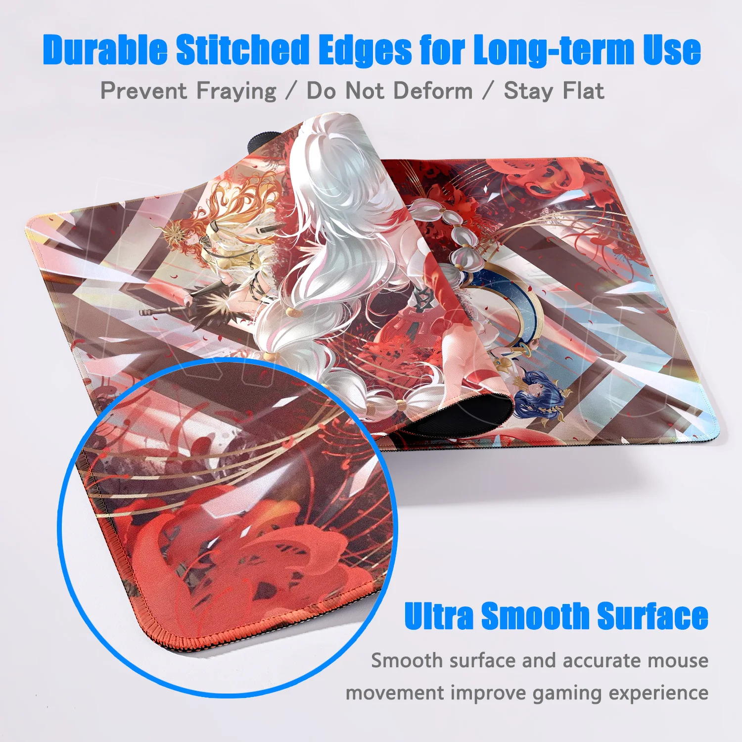 HD Printing Augusta Mousepad XXL Game Wuthering Waves Mouse Pad Gaming Laptop PC Keyboard Mat Anime Large Desk Mats Non-slip Rug - Image 4