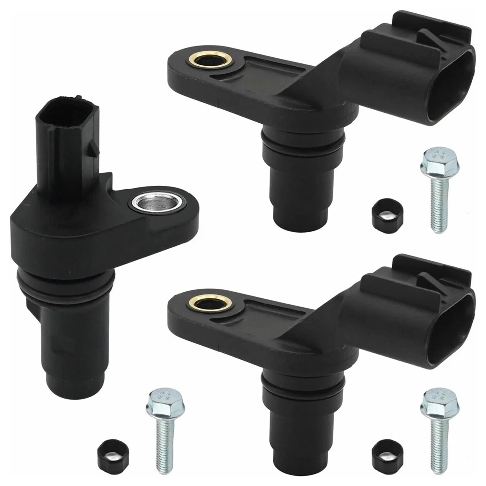 3-piece Set Crankshaft Position Sensor + Camshaft Sensor For 2010-2017 Chevrolet Equinox 2.4L 12577245*2, 12588992*1