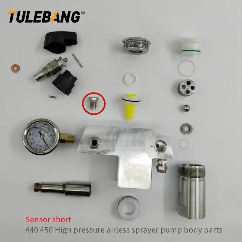 High pressure airless sprayer parts 440 450 650 pump body assembly universal style Painting tools and accessories