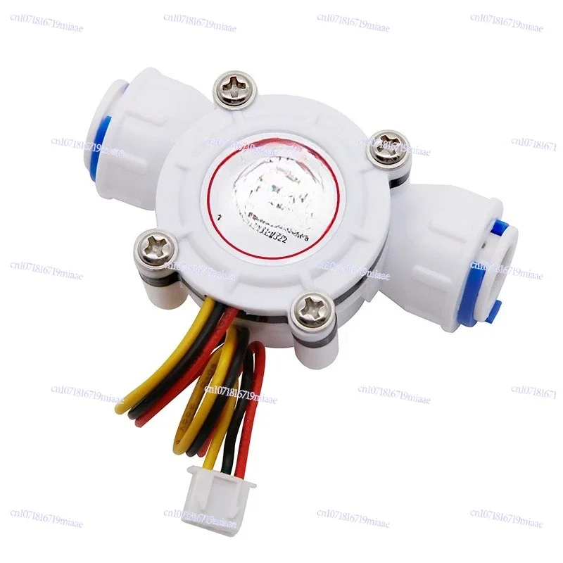 Water Flow Sensor 3 Points PE Pipe Water Dispenser Flow Meter S301 Purifier Electromagnetic
