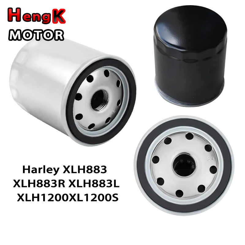 

Compatible with Harley XLH883 XLH883R XLH883L XLH1200XL1200S Harley-Davidson X48 Machine Filter 883oil filter cartridge filter