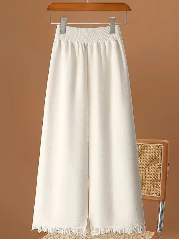 

Шерстяная юбка Camere, женская осенне-зимняя утягивающая юбка средней длины с запахом, повседневная трикотажная хлопковая юбка 00% эластичная