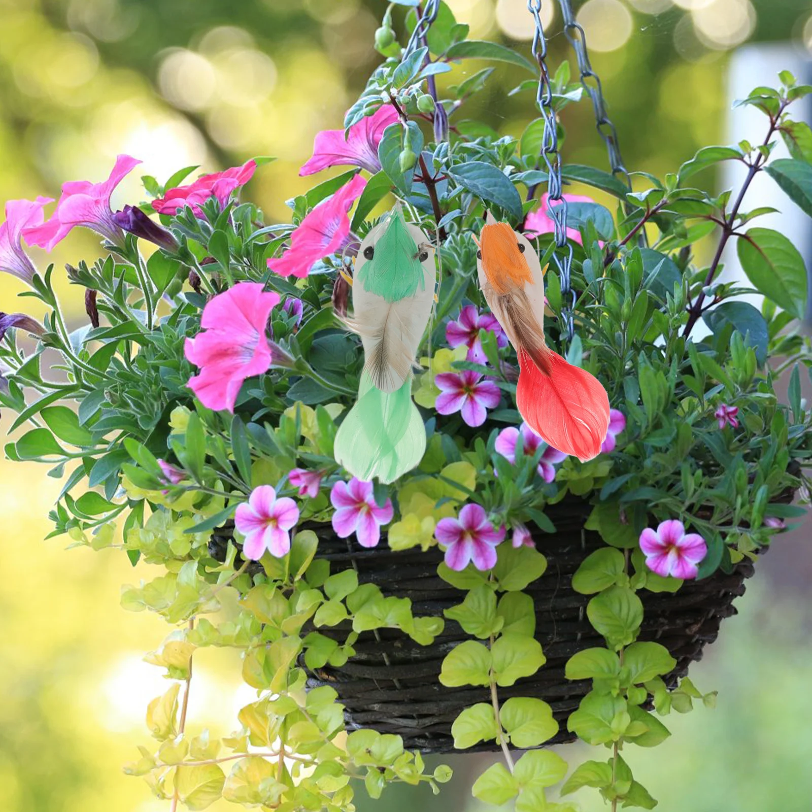 

24pcs Small Cute Decoration For Crafts Garden Bird Statue Decor Artificial Birds Realistic Figurines Foam Birds Fake Bird Party