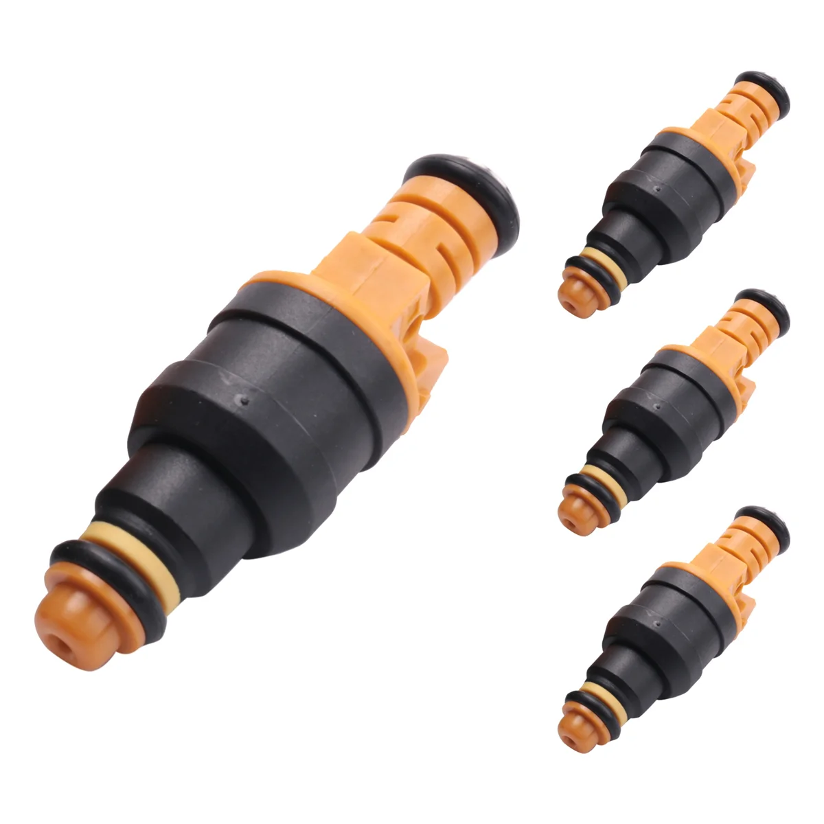 4PCS Car Fuel Injectors Set 0280150762 Fit for Peugeot 405 505 Volvo 240 244 245 740 780 940 1.9L 2.2L 2.3L