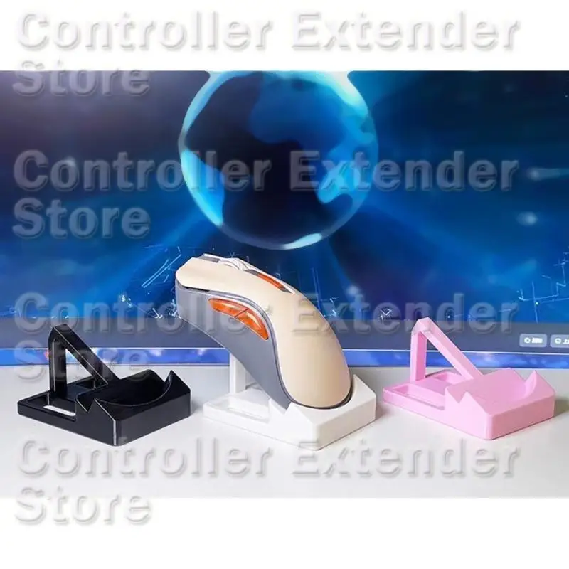 

N84B Reliable Mouse Display Stand For Tech Lovers And Office Workers Easy Installatio
