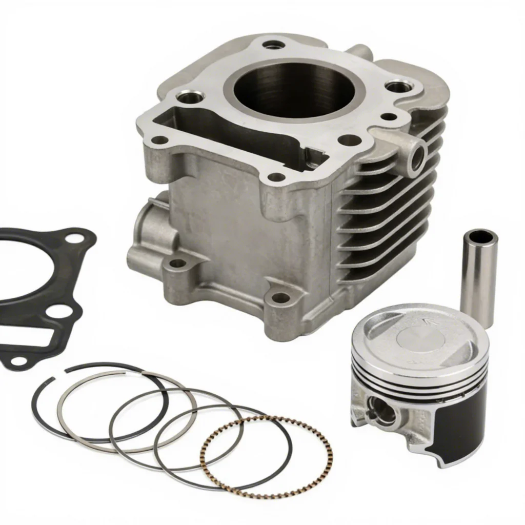 Hot Sale Motorcycle Engine Parts Cylinder Piston Gasket  End Cylinder Block Kit  12-Month Warranty