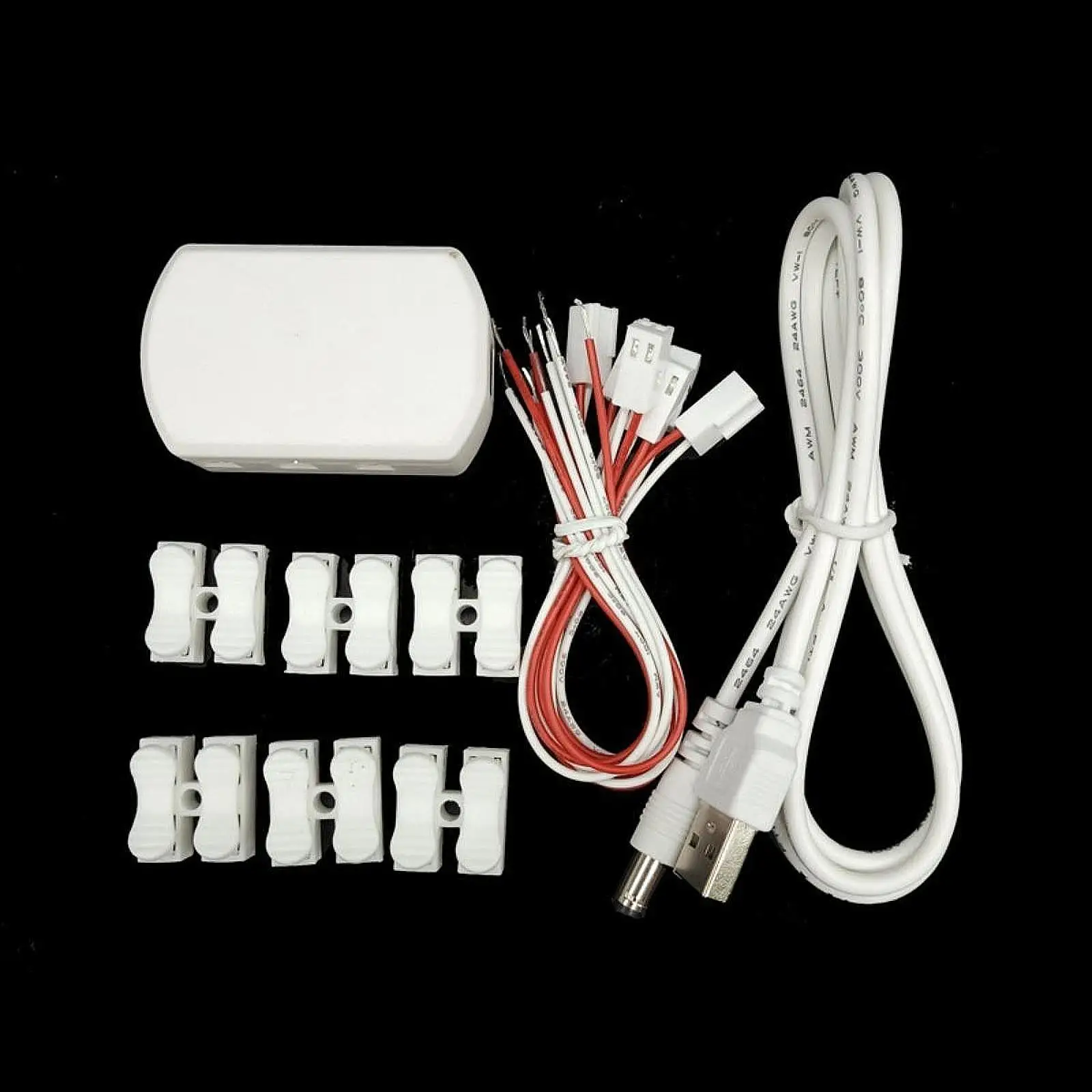 5V USB Power Supply Distributor Lighting Wiring for HO Scale Street Light Model Trains Dollhouse Accessories DIY Decoration view 4