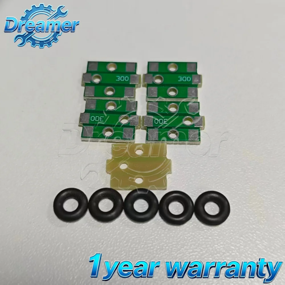 New 0DE DQ380 DQ381 0GC Transmission Pressure Sensor Welding Plate + Fixing Rubber Gasket For VW Tiguan Seat Skoda Audi A3 Q3 TT