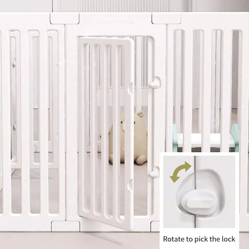 New Style Pets Indoor Pet Furniture Dog And Cat Small Animal Enclosure Fence Plastic Isolation Fence