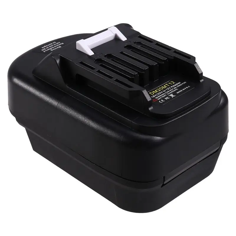 WORTHOWN-Adapter For 18V For 20V Lithium- Battery Convert To For 12V Lithium Battery Bl1016 Bl1020b