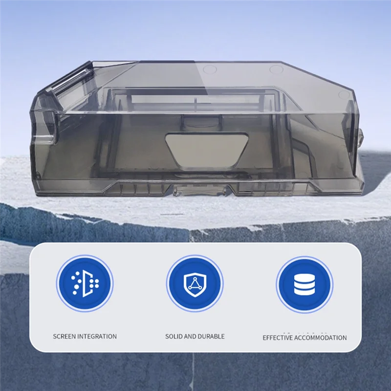 A85I-Dust Box With 6 Filter For Roborock Saros 10R / G20S Ultra Vacuum Cleaner Replacement Dustbin Enhanced Cleaning Efficiency