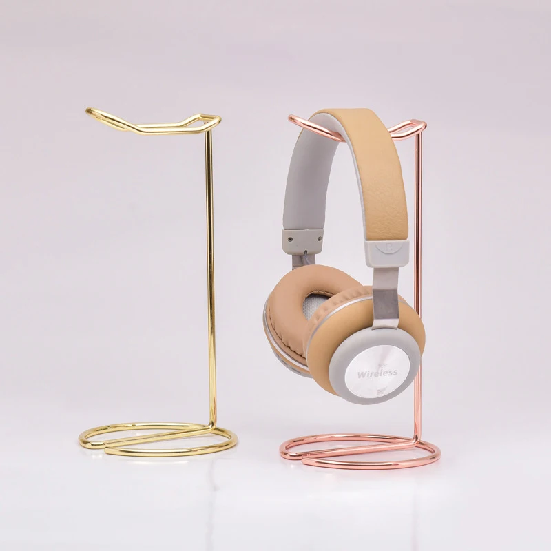 Squisito supporto per cuffie semplice robusto supporto per cuffie da gioco antiscivolo Base per cuffie Creative vassoio portaoggetti per Display da scrivania