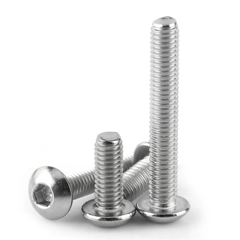 

AB41-1360Pcs M3 Hex Socket Screw Nut Stainless Steel M3 Screws Nuts Assortment Kit Fastener