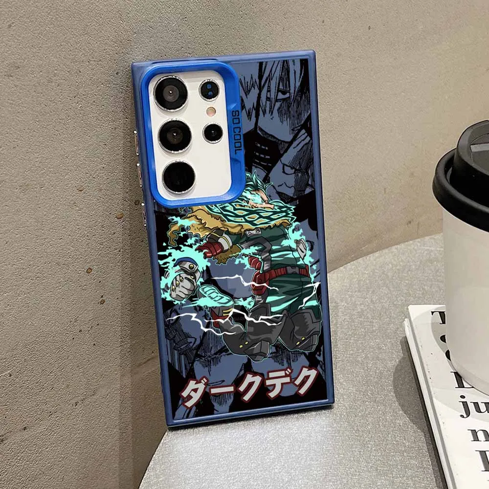 رسول العدالة بطلي الأكاديمية لسامسونج غالاكسي S26 S25 حافة S24 S23 S22 S21 S20 FE الترا زائد حافظة هاتف ملونة