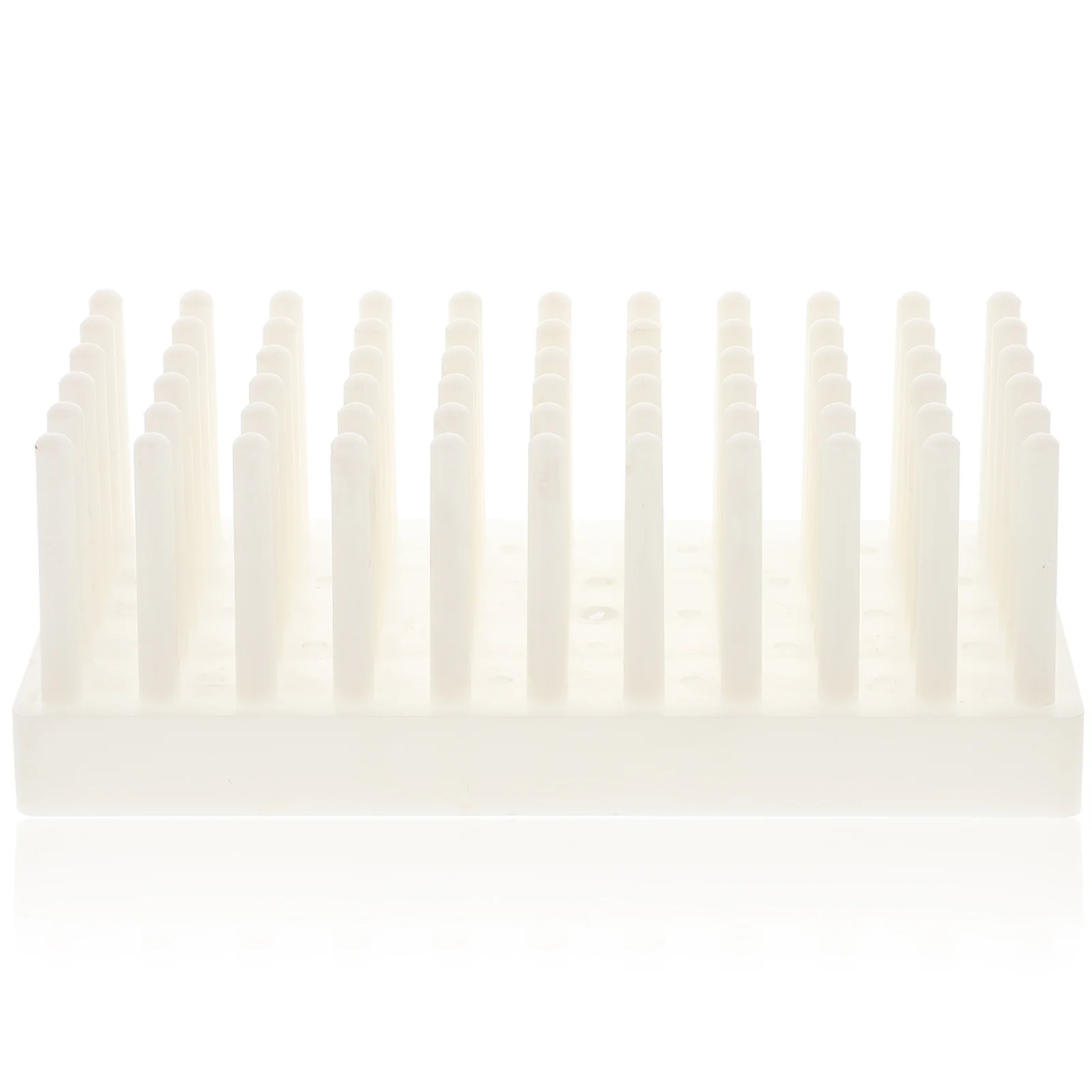 Labs Experimental Test Tube Rack Plastic 66 Place Pillar Test Tube Drying Rack Test Tube Stand PlasticTest Tube Rack