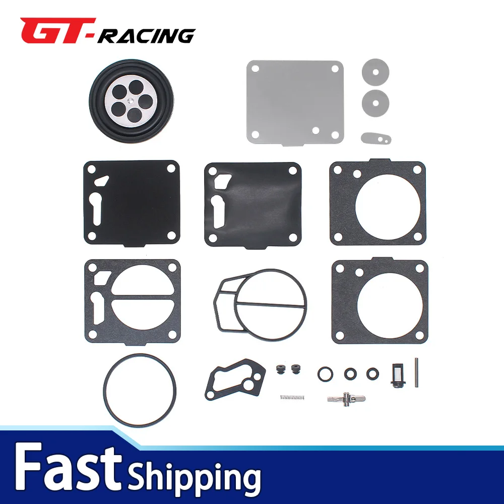 

For Sea-Doo 587 717 787 XP SPX GTX GTI Mikuni SBN 38 44 46mm Square Body Carburetor Rebuild Kit Diaphragm