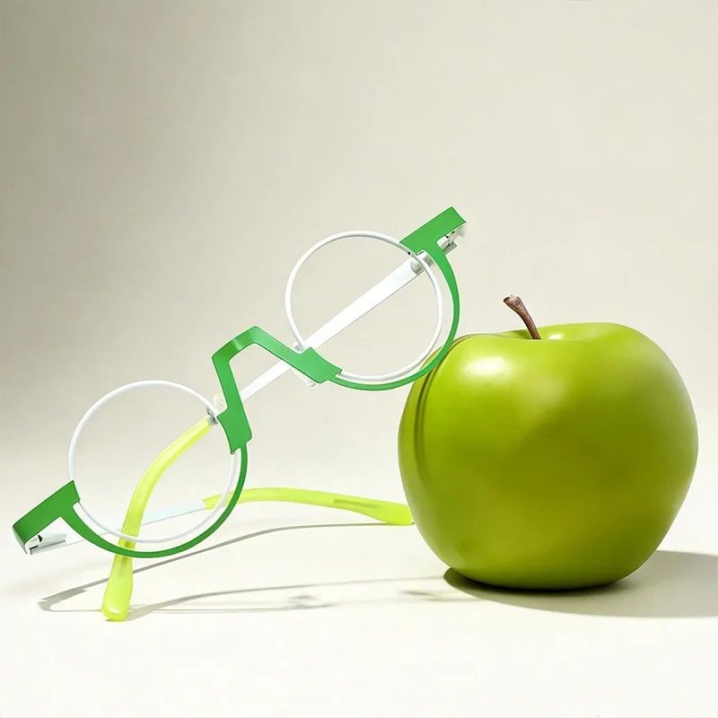 

Fashion Eyeglasses for Women Men Round Glasses Brand Design Glasses Frame High Quality Eyewear