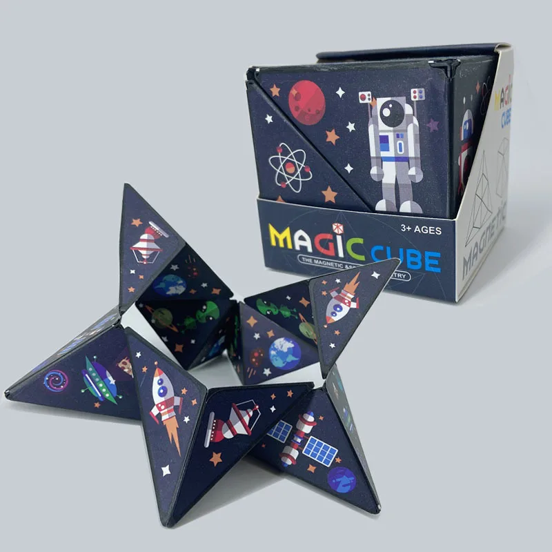 Magic Cube infinite puzzle relief magic cube space