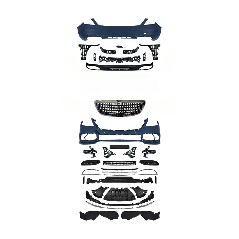 High Quality Style Upgrade Body Kit For S-Class W222 2014-2017 Includes Bumper, Headlights, Taillights Auto Replacement Parts