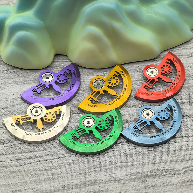 Mod NH35 NH36 Movement Oscillating Weight Rotors Fit for NH34 NH35 NH36 NH38 4R 7S Movements Automatic Rotor Modified Parts