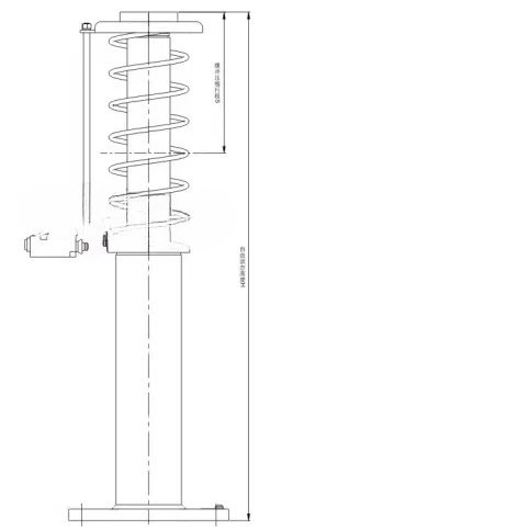 Elevator Accessories, Safety Parts OH-70/220/275 Spring External Buffer