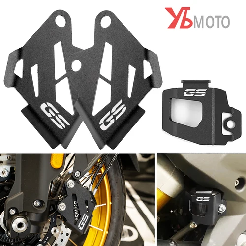 Para BMW F900GS F850GS F750GS F800GS F 900 750 850 GS 900GS 850GS accesorios de motocicleta pinza de freno delantero protector de cubierta trasera
