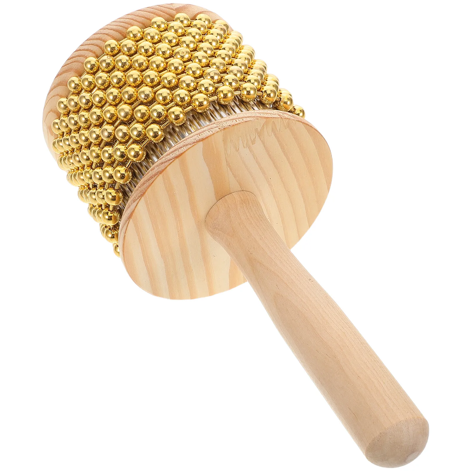 

Wooden Cabasa Mini Shaker Percussion Instrument African Latin Jazz Music Portable Compact Design Professional Craftsmanship