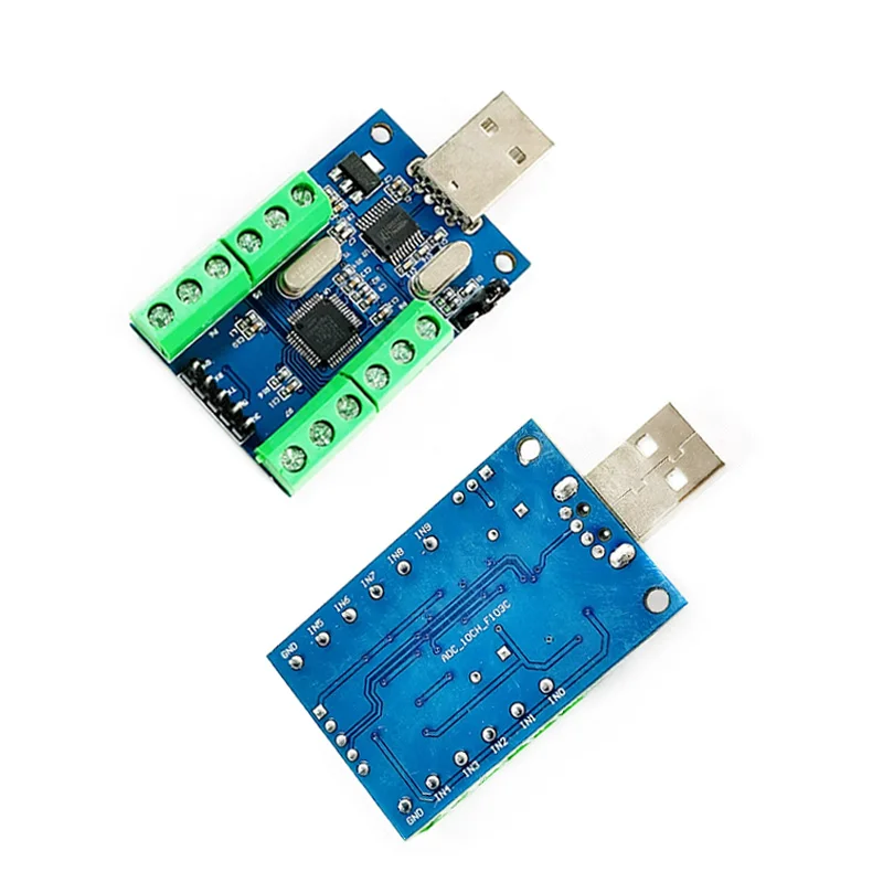 10 Channel 12 Bit STM32 Development Board Module With USB UART ADC Data Communication STM32F103C8T6 USART