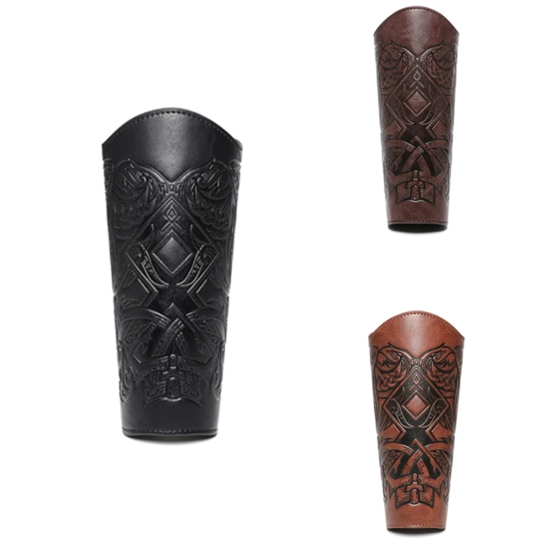 

Мужской браслет-браслет для фотосессий и сценических рукавиц с тиснением.