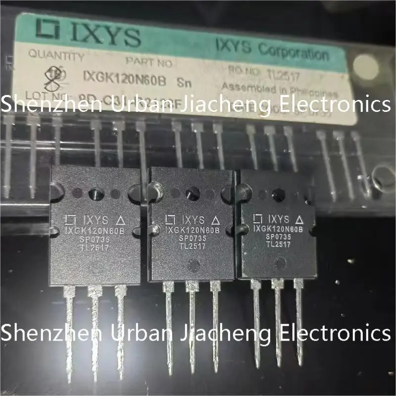 1PCS-10PCS 100% New&original IXGK120N60B 120N60B 600V 200A TO-264 Brand new original in stock