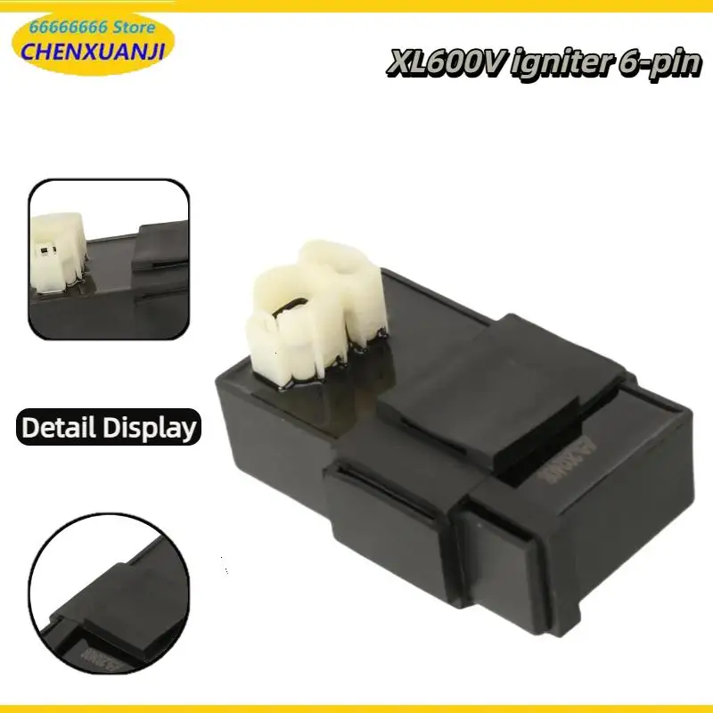 4 Wheeler Dirt Pit Bikes Go Kart Quad Moped AC 6-pin Motorcycle CDI Module Compatible with GY6 50cc 125cc 150cc ATV Scooter