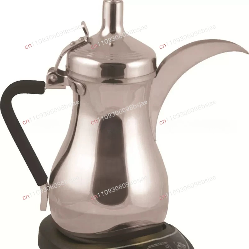 Hot Selling Arabian Coffee Pot Middle Eastern Teapot Heating Pot Stainless Steel Electric Coffee Pot Brewing Tea Brewing Coffee