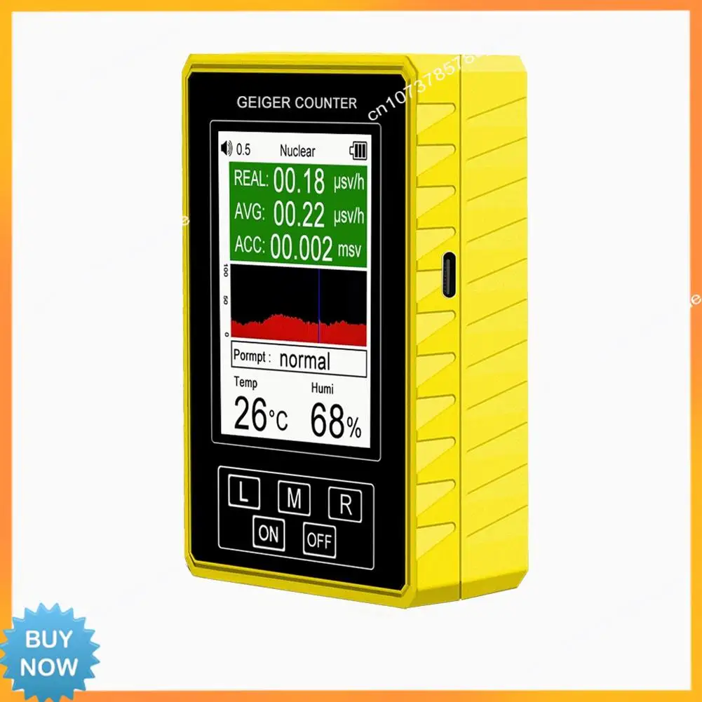 A10R XR3 Pro Electromagnetic Radiation Detector Geiger Counter Semi-Functional Dosimeter EMF Meter Βγ X-Ray Beta Gamma Tester