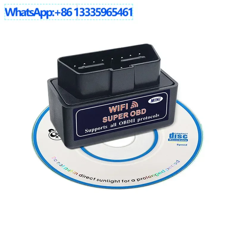 

10PCS MINI WIFI ELM327 V1.5 WIFI OBD2 supports Android /IOS system, car detector