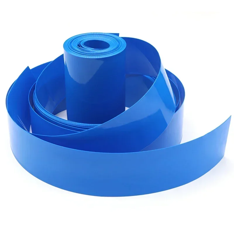 1/2/5m Width 130mm~500mm 18650 Battery Wrap PVC Heat Shrink Tube Pack Insulated Film Wrap Lithium Case Cable Sleeve Shrink Wrap image 4