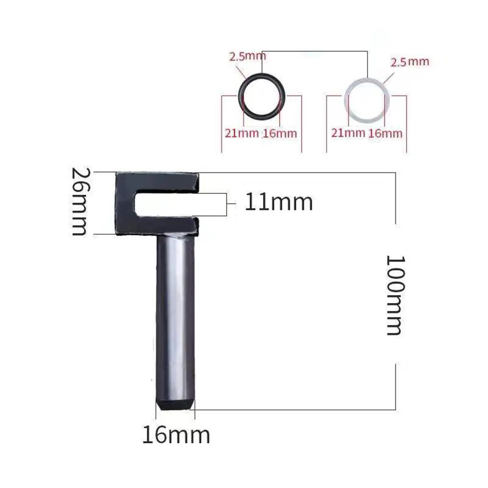 Accessoires voor krikpompkernlichaam Trailerbenodigdheden Accessoires voor hydraulische krikken