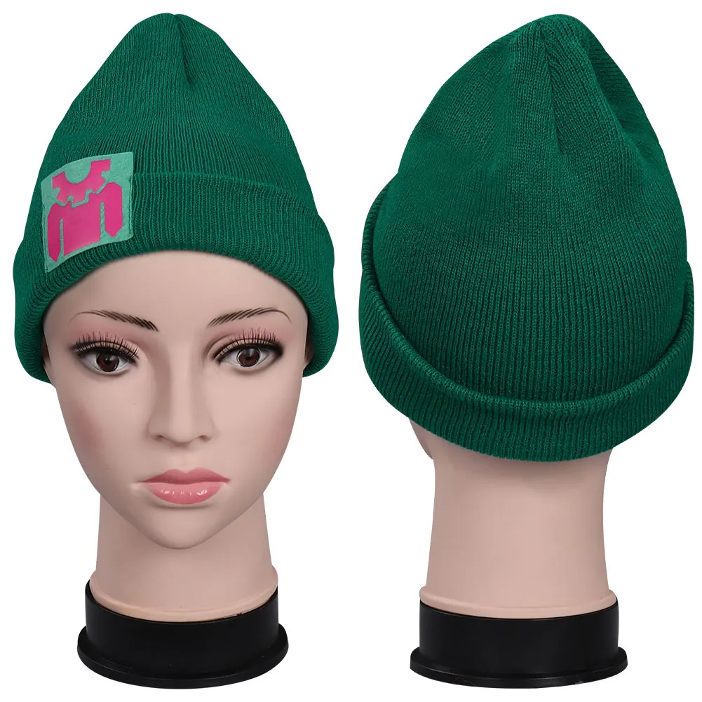 Killjoy Cosplay Hut Spiel Valorant Cosplay Kostüm Zubehör Frauen Roleplay Fantasia Warme Weiche Gestrickte Hut Frauen Mädchen Skullies