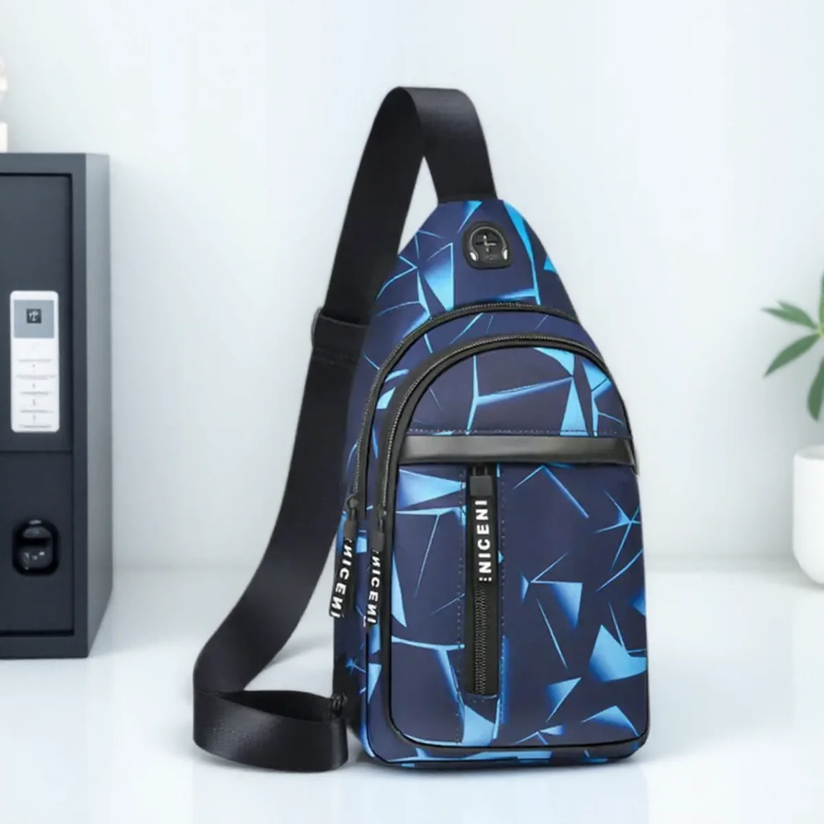 

Oxford Cloth Casual Crossbody Bags Unisex Lightweight Backpacks for Sports Travel Outdoor Shoulder Bags