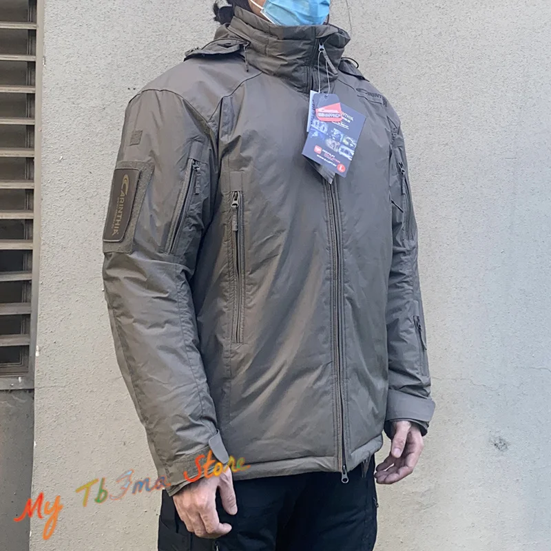 سترة تكتيكية HIG4.0 سلسلة الحرب القطبية في الهواء الطلق سميكة دافئة معطف مبطن بالقطن سترة قطن مقاومة للبرودة مقاومة للرياح #6