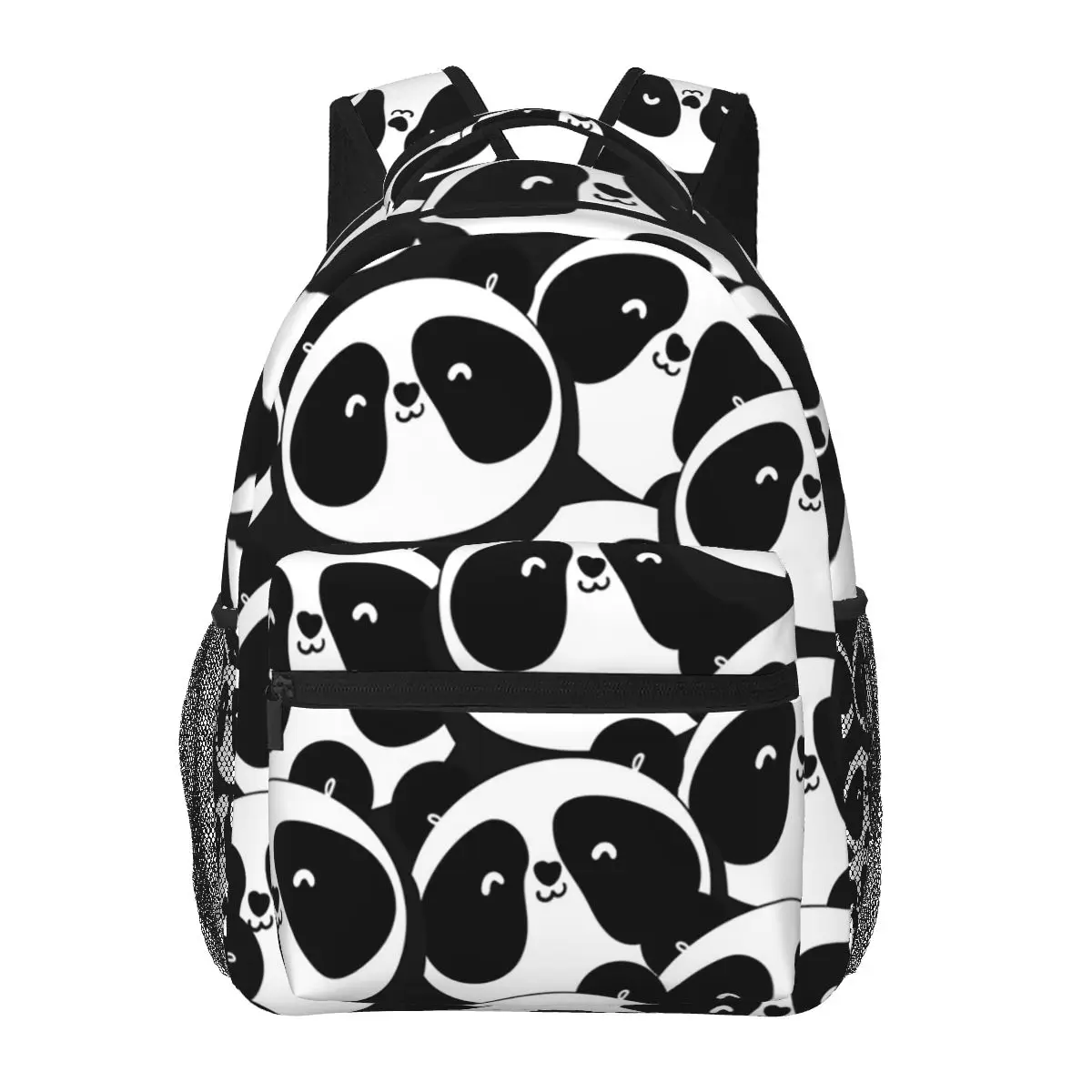 

Cartoon Panda Cute Pattern Student Backpack School Bag Hiking Travel Daypack for Men Women Fashion Bookbag Shoulder Bags
