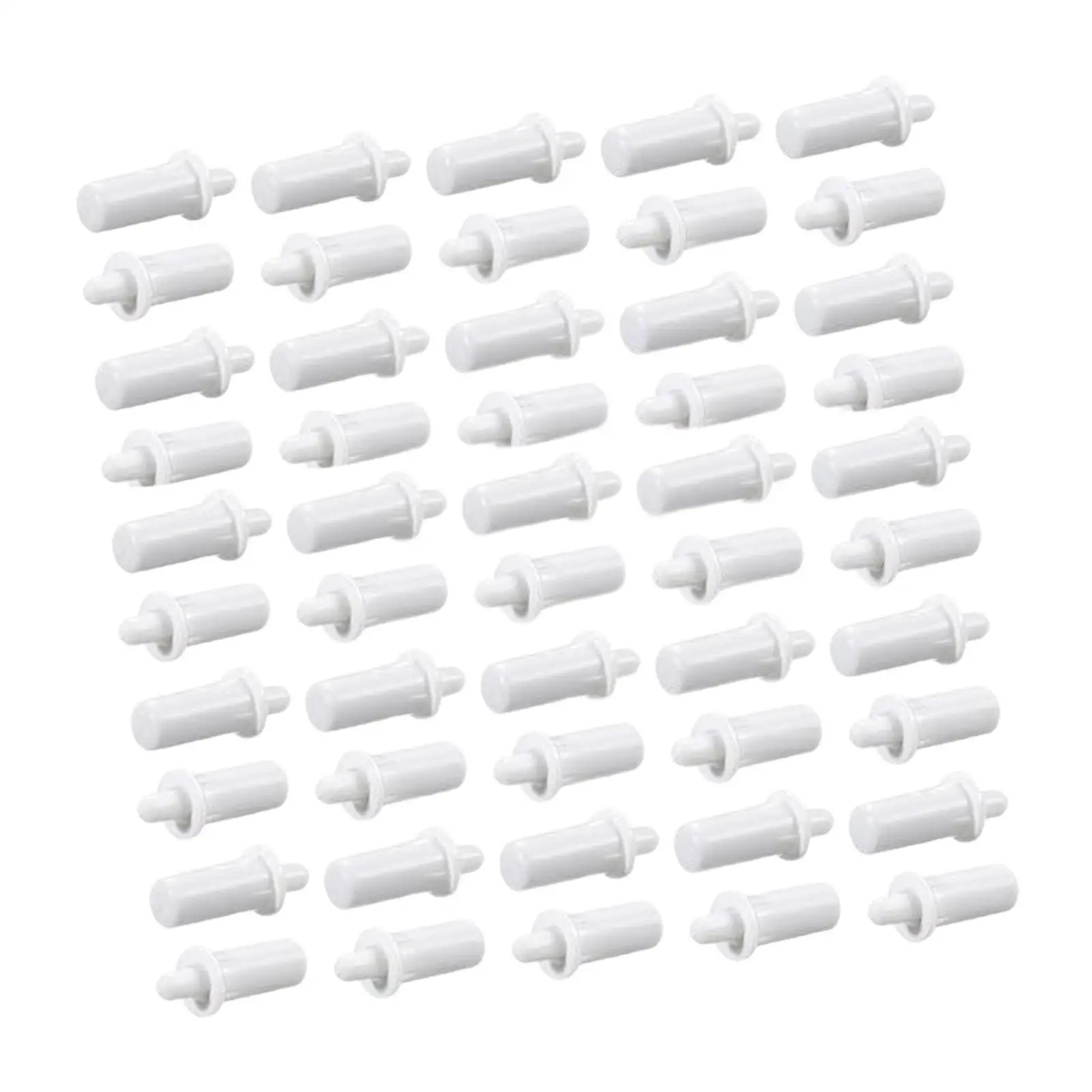 Spring Loaded Shutter Louver Repair Pins White Plastic Replacement DIY Hardware for Indoor Blinds Accessories
