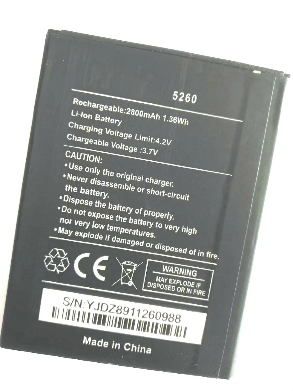 

Westrock 2800mAh 5260 battery for WIKO 5260 cell phone