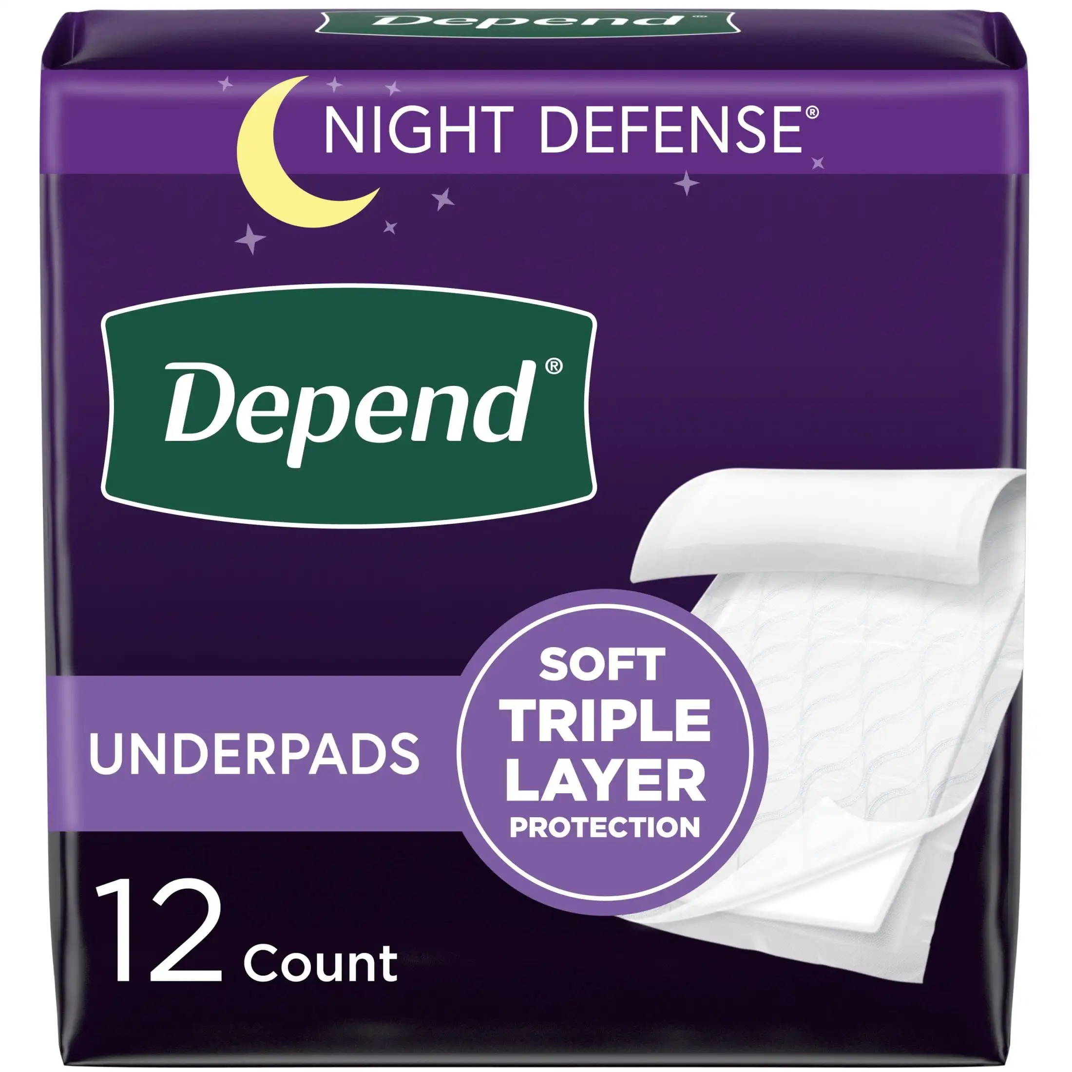 

Underpads, Disposable Incontinence Bed Pads for Adults, 36 X 21, 12 Count
