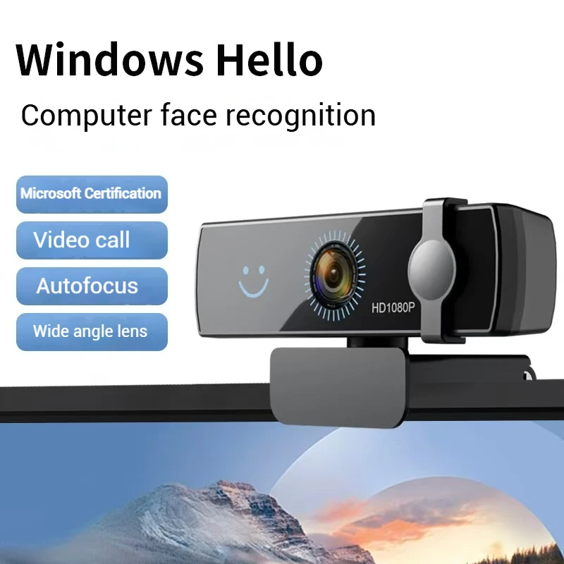 Class Mini Video Game Laptops Windows Hello Facial Recognition 1080P Drive-Free Ready Microphone USB Camera HD Camera Webcam PC