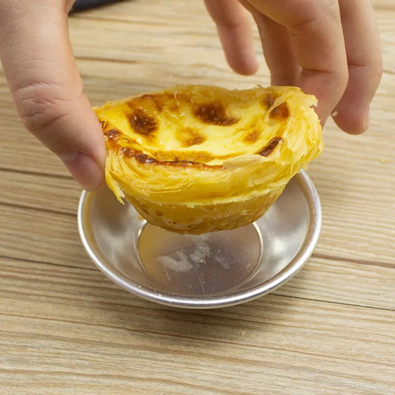 Aluminum Alloy Pudding Egg Tart Baking Mold, Kitchen Baking Tool Accessories, Cake Mold